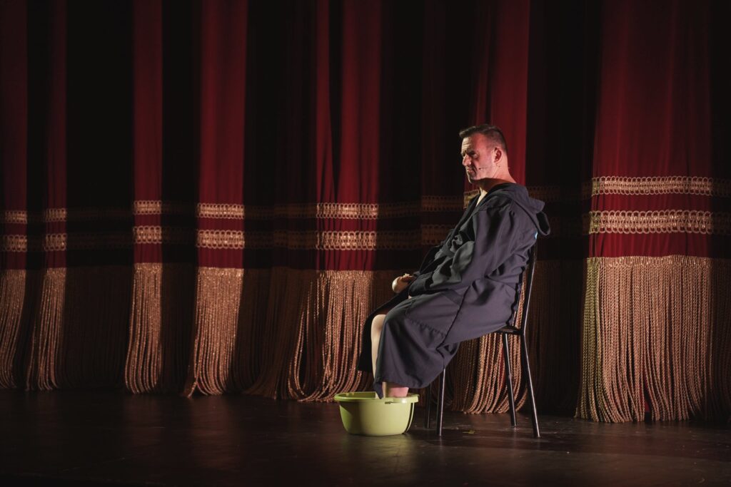 Mayor Von Frinzius sul palco - foto 2